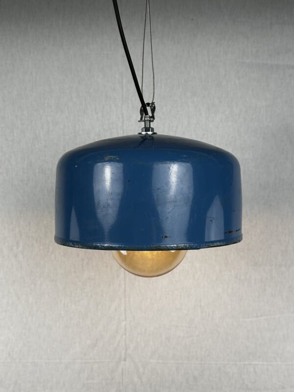 Druckausdehnung blau