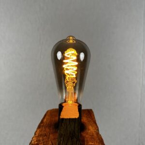 kleines Leuchtmittel - klassische Glocke chrom