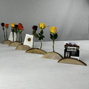 Blumen- & Kartenhalter