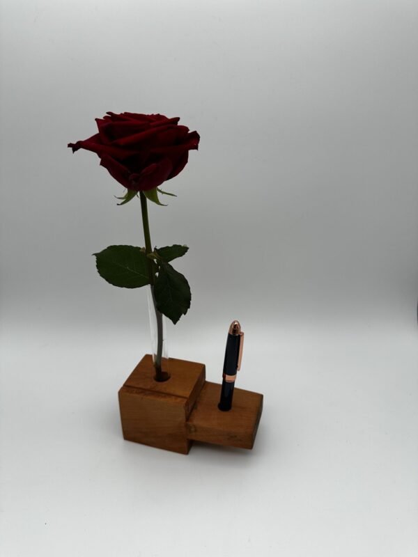 Blumen- & Kartenhalterung, 1 x Glas + Karte + Zapfen – Bild 7