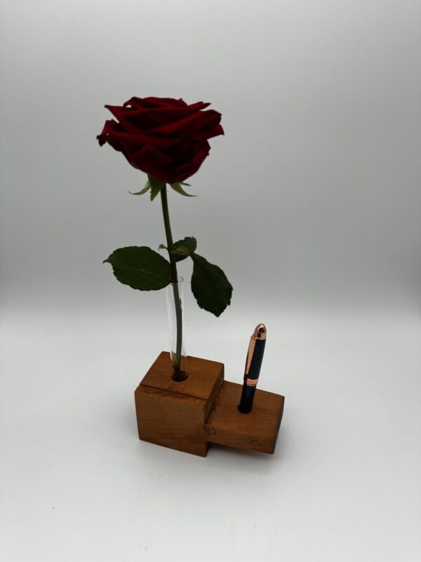 Blumen- & Kartenhalterung, 1 x Glas + Karte + Zapfen – Bild 9