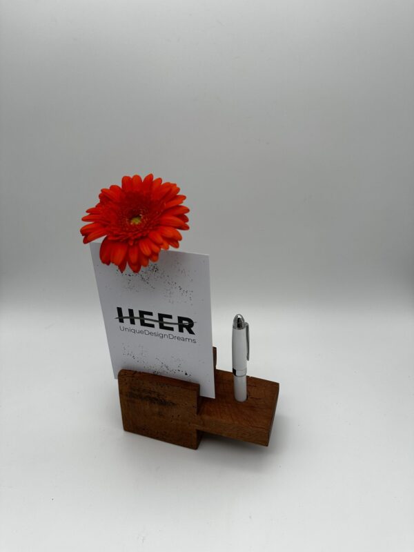 Blumen- & Kartenhalterung, 1 x Glas + Karte + Zapfen – Bild 10