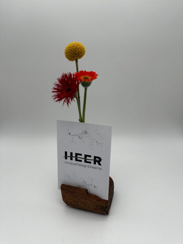 Blumen- & Kartenhalterung, 1 x Glas + Karte – Bild 5