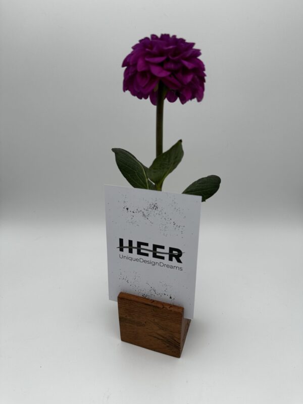 Blumen- & Kartenhalterung, 1 x Glas + Karte – Bild 7